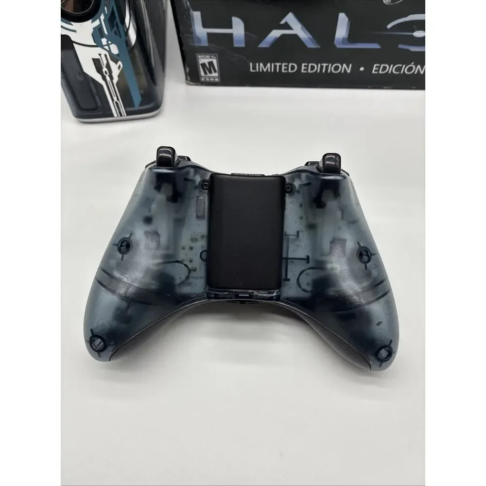 Xbox 360 Halo 4 Limited Edition Console Bundle 320GB Tested Working BOX HAS WEAR